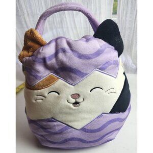 Squishmallows Cam the Cat plush Easter Basket 12"